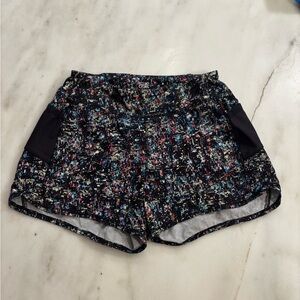 Athleta Girl Record Breaker 3” short Multicolor black Athletic Shorts (M 8-10)